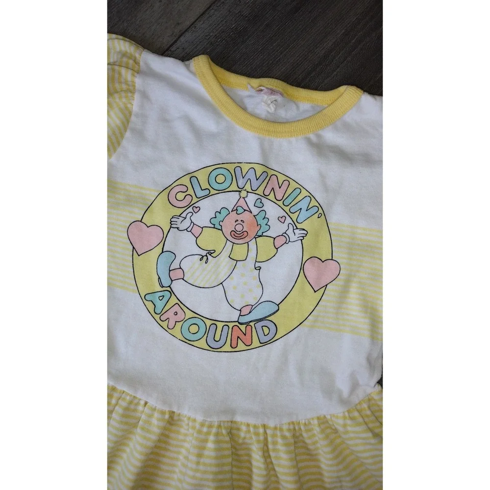 Vintage Buster Brown clown dress 3 yrs - Picture 2 of 2
